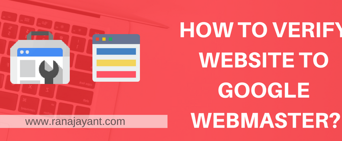 how to verify your website to google webmaster