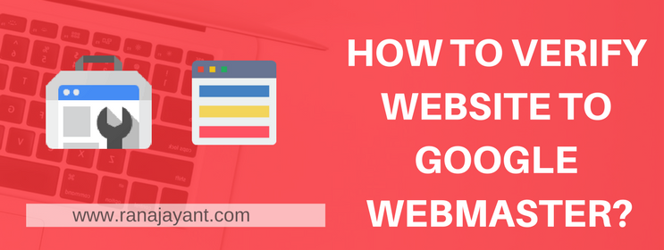 how to verify your website to google webmaster